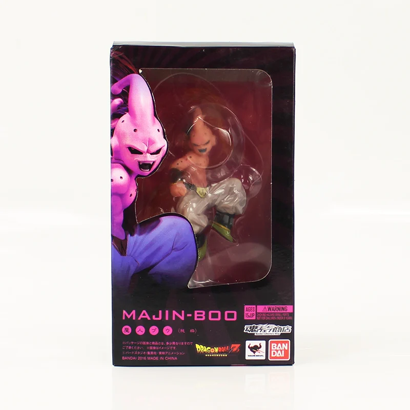 6 стилей Dragon Ball Z фигурка buu игрушка DX DXF Fat Slim Majin Boo Аниме Драконий жемчуг зет Коллекционная модель куклы - Цвет: 18cm With Box
