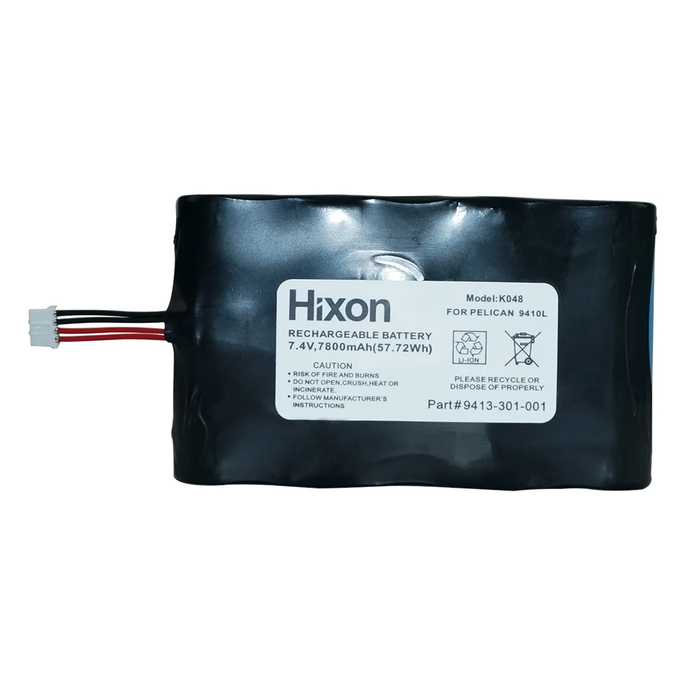 Hixon 7,4 V 7800mAh сменная батарея 18650 батарея для Пеликан 9410L светодиодный светильник/фонарь