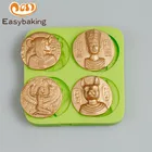 Антипригарные глиняные силиконовые формы сделай сам, художественная и Ремесленная форма для выпечки в Древнем Египте, форма для выпечки, для кексов