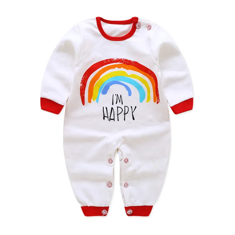 BibiCola/Одежда для новорожденных Для маленьких мальчиков и девочек Комбинезон