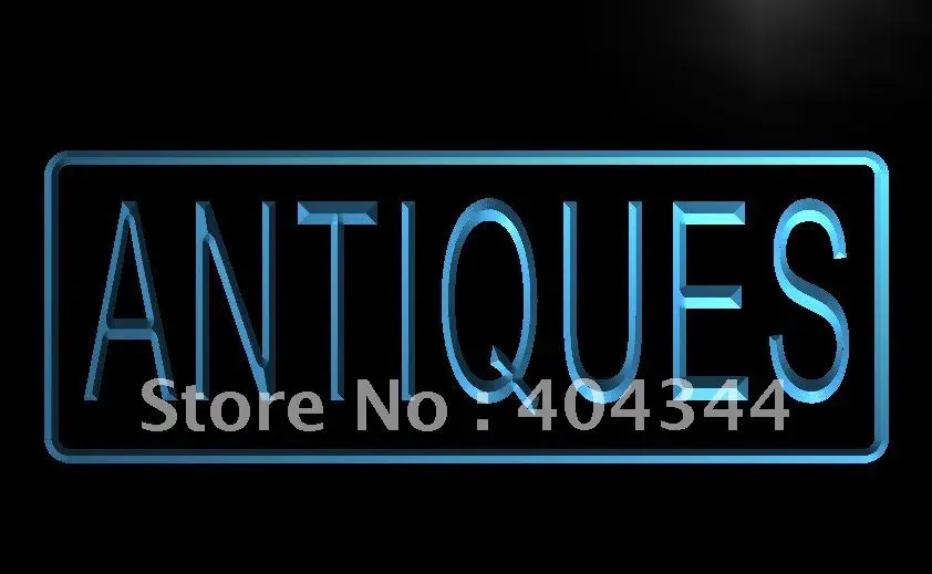 

LB419- Antiques Display OPEN NEW LED Neon Light Sign home decor crafts
