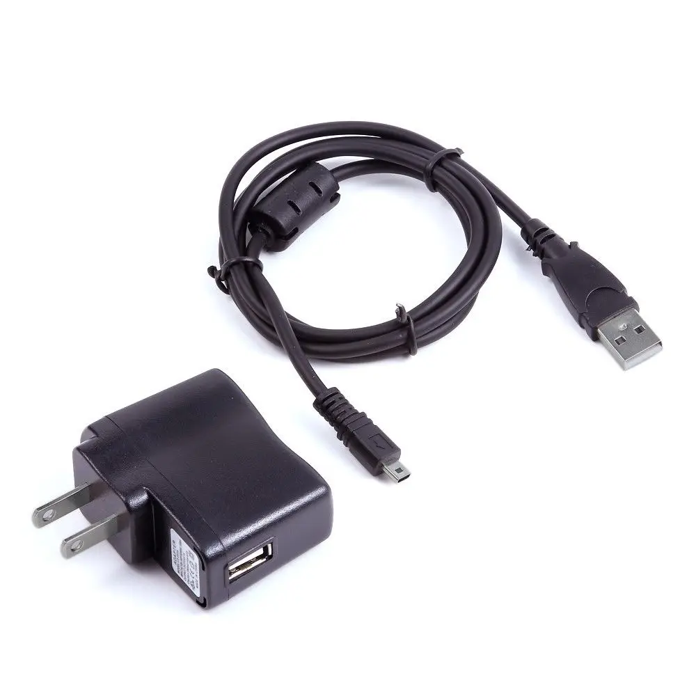 USB AC DC адаптер питания камера зарядное устройство + шнур для ПК Nikon Coolpix S3100 |