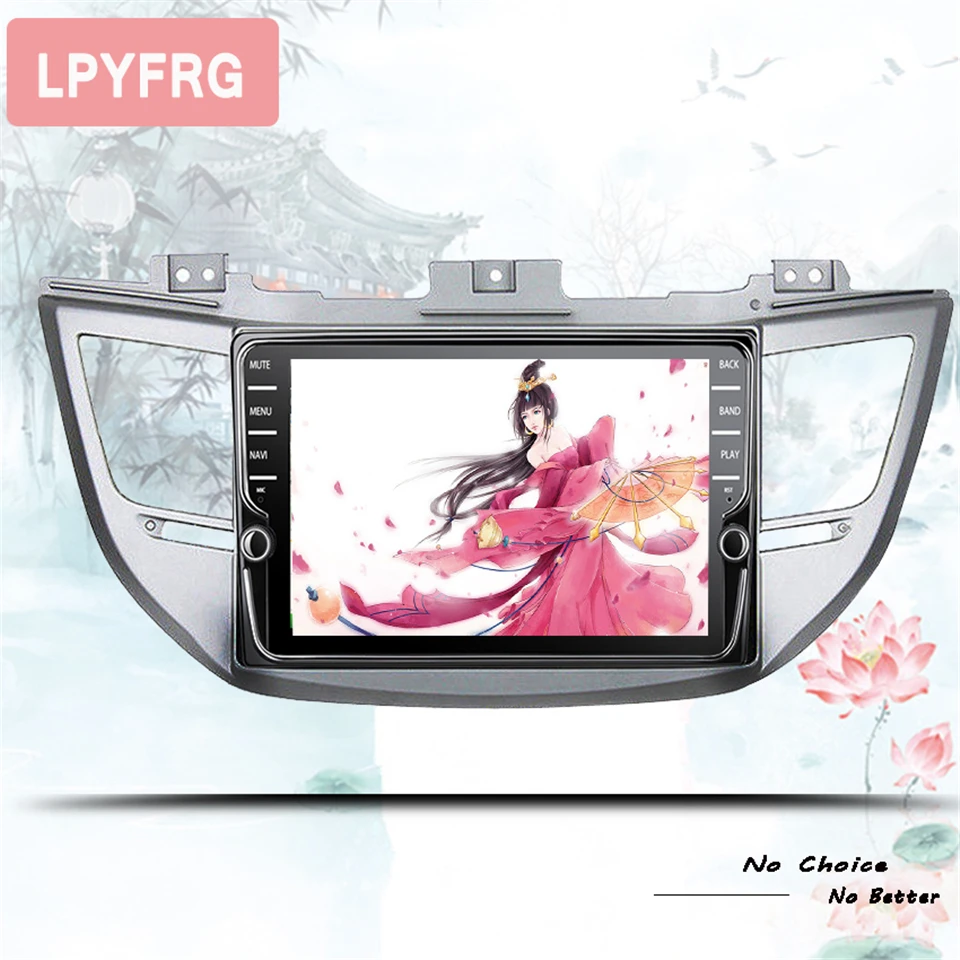 Автомагнитола 9 &quotIPS 2 Two Din Android 10 0 для Hyundai Tucson IX35 2015 2016 2017 2018 2019 радио FM GPS навигация