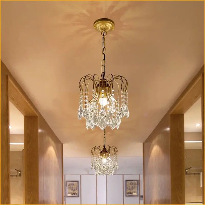 Современная хрустальная люстра осветительные приборы прозрачные хрустальные