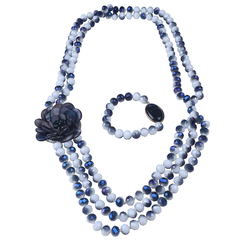 Новый уникальный браслет с кристаллами Галактики ювелирный набор градиентный