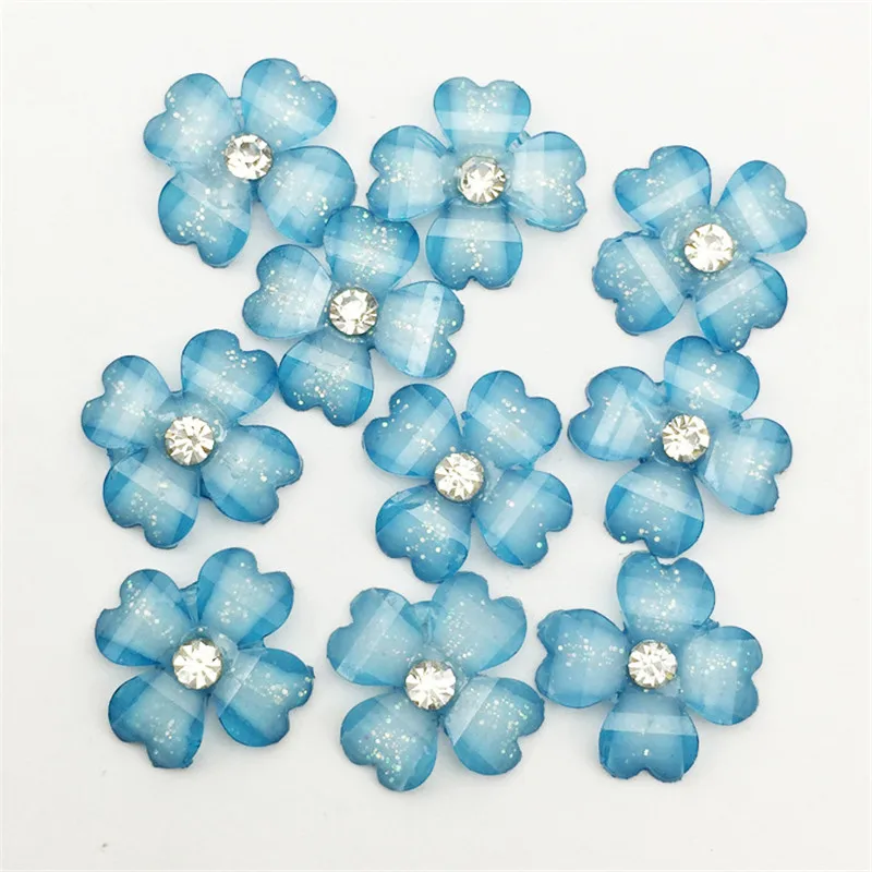 Клеевые бусины для цветов 12 мм полимерные цветы стразы аксессуары телефонов 50