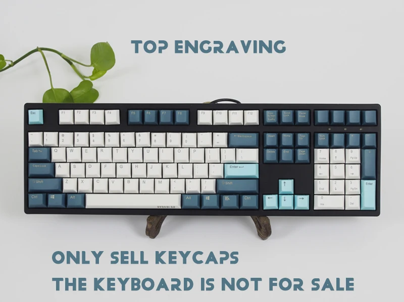 Хацунэ Мику тема цвет соответствия механическая клавиатура keycap ODM высота PBT положительный выгравированы боковые колпачки