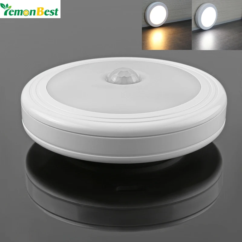 LemonBest Магнитная ночной Светильник инфракрасный ИК яркий движения Сенсор