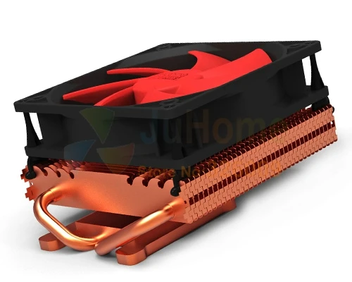 Графический кулер 100 мм с 2 тепловыми трубками для видеокарт вентилятор VGA