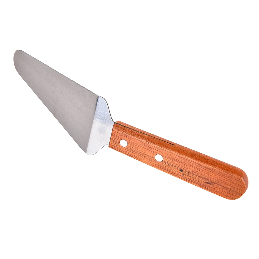 25 см Торт Глазурь шпатель с деревянной ручкой сливочное масло гладкая скошенная