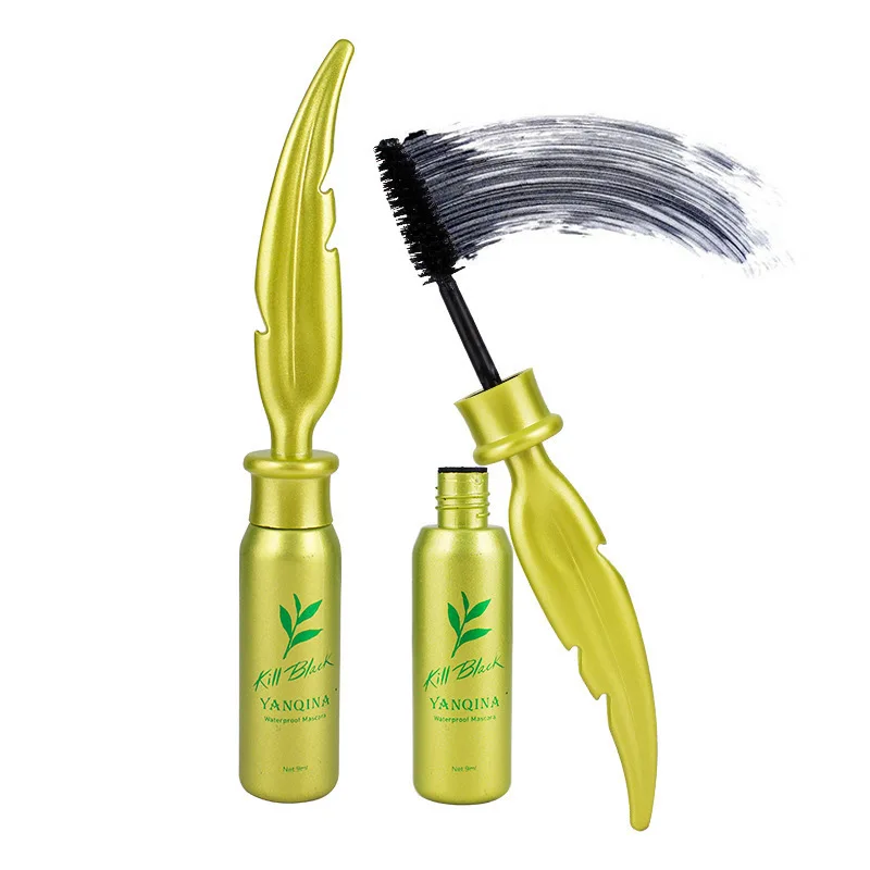 Brand Genuine/Original Eye Makeup Set 2pcs Feather Black Mascara Waterproof Long Lasting Thick Curling Tool |