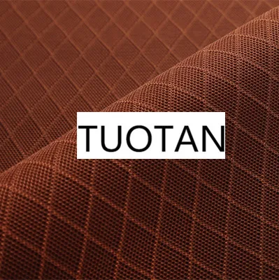 light brown Чехол для сиденья автомобиля ткань для дивана ткань сэндвич сетка Алмазная ткань подушка для стула ткань DIY Материал качество - Цвет: light brown