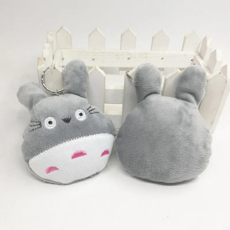 24pcs 9cm Mini my neighbor Blue totoro plush keychain toy New kawaii Japanese anime umbrella stuffed cat doll | Игрушки и хобби