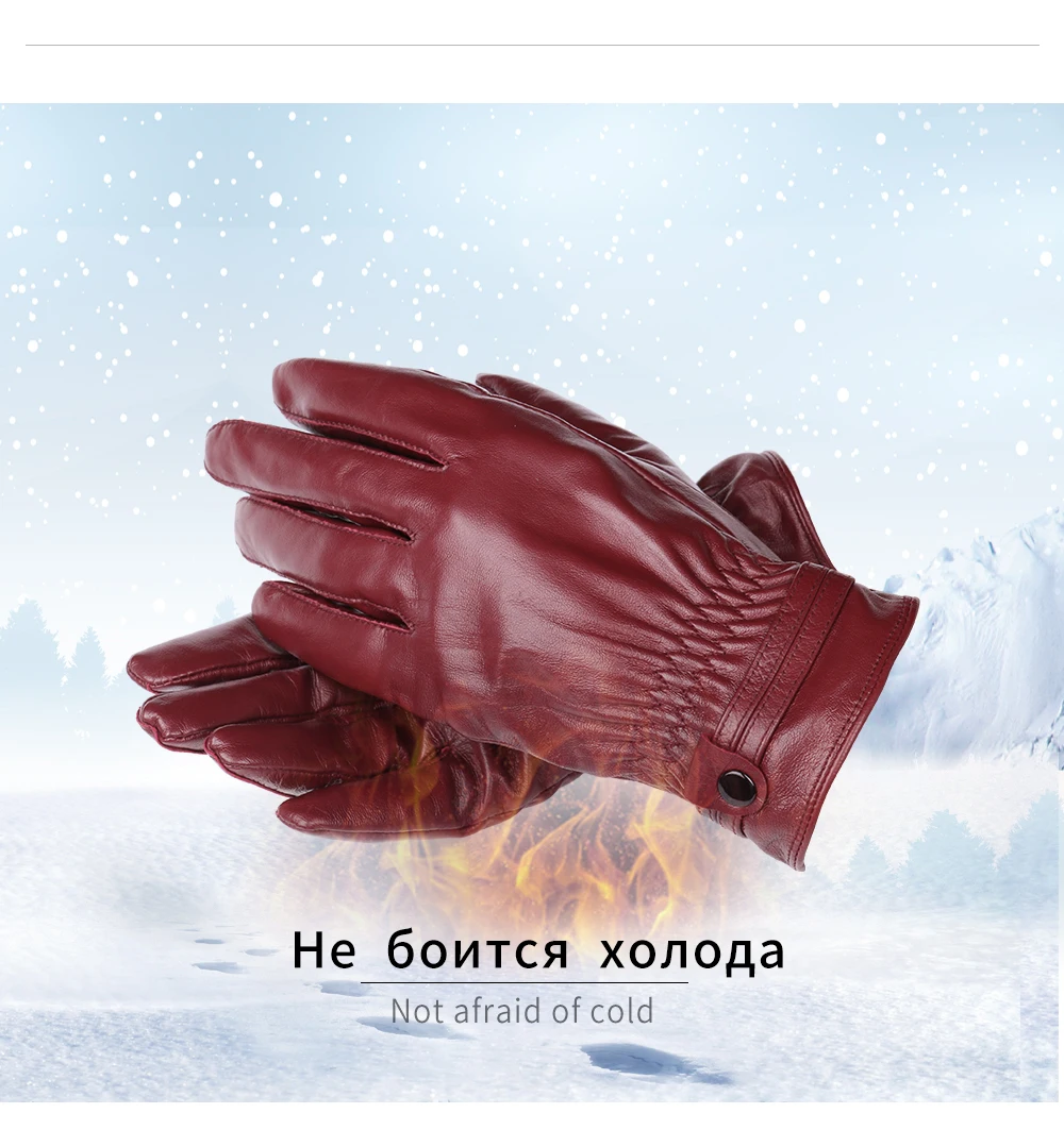 Joolscana Женские зимние кожаные перчатки с сенсорным экраном импортировано из Италии настоящие перчатки из овчины Новинка года модные теплые