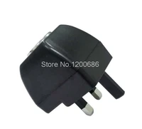 uk 3 prong travel outlet plug adapter converter 220v wall power to 12v dc adapter converter