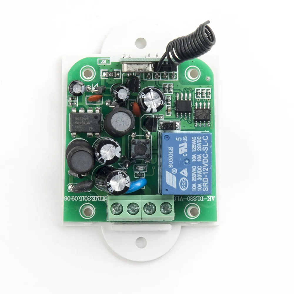 Новый AC85V 110 V 120 220 250 1CH дистанционного Управление выключатель света реле Выход