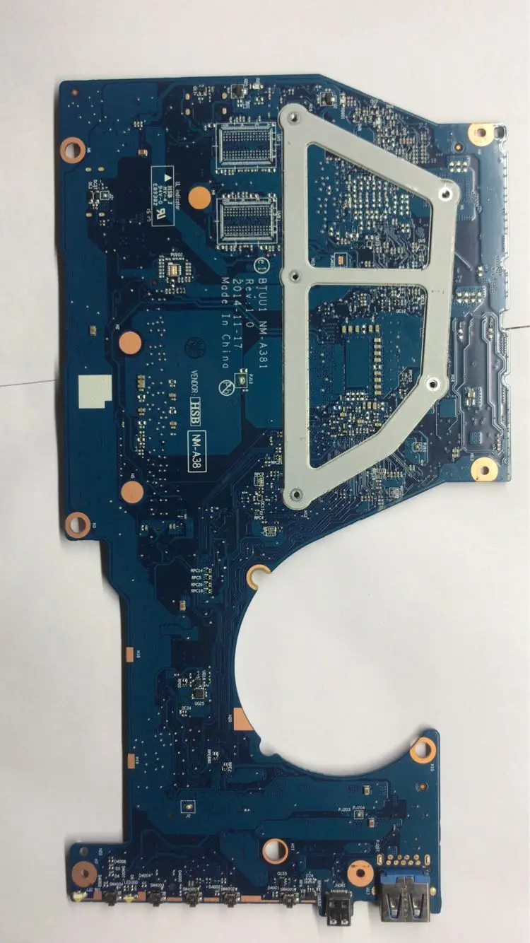 Abdo BTUU1 NM-A381 материнская плата для lenovo YOGA 3 14 YOGA3 14 ноутбук материнская плата Процессор i5 5200U DDR3 тесты работы