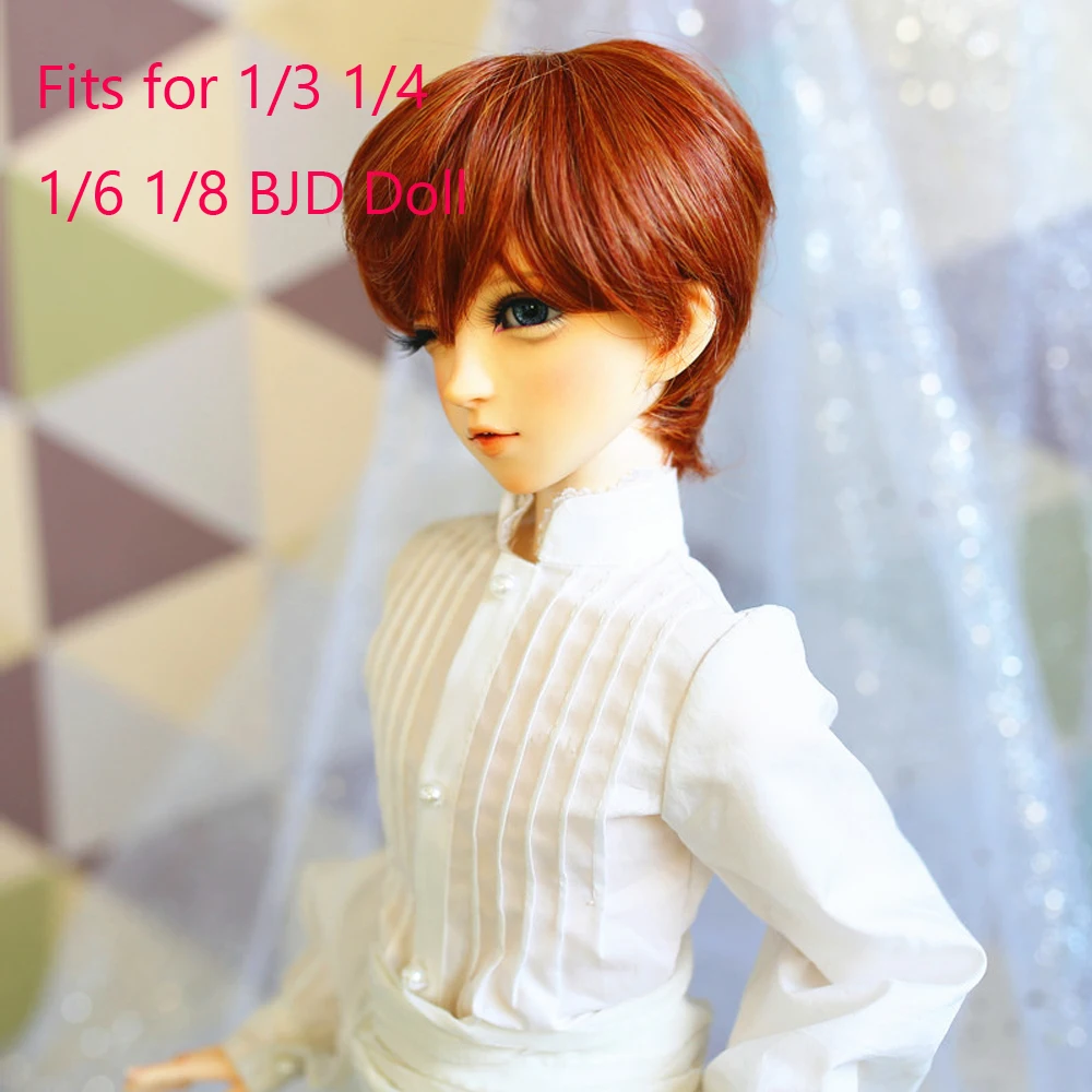 Подходит для 1/3 1/4 1/6 BJD SD куклы парики опционально два цвета короткие волосы