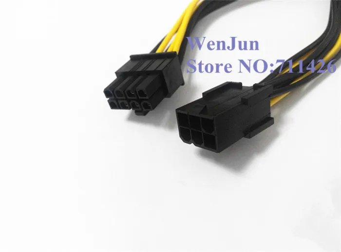 Адаптер питания PCI Express 6 pin 8 100 шт. кабель PCIE 6pin 8pin для видеокарты GTX260 GTX 280|pci express