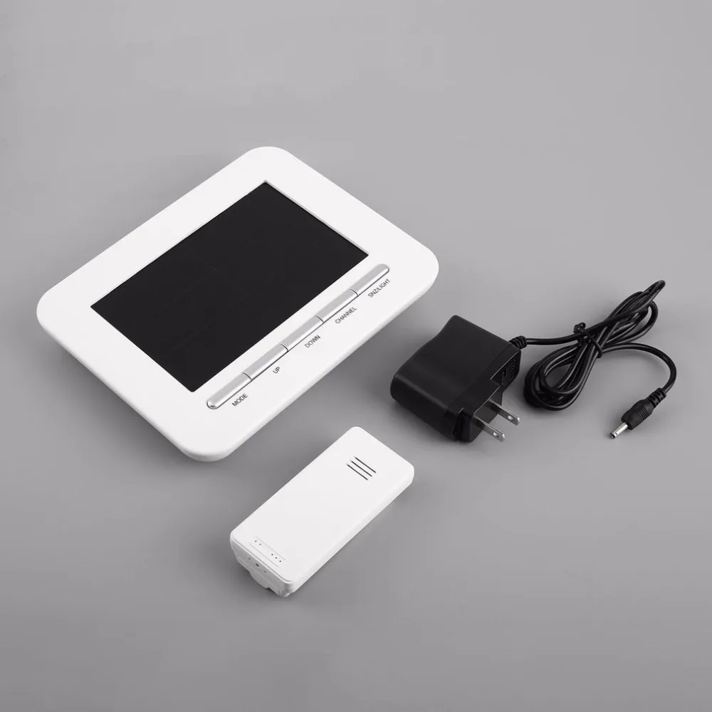 OUTAD беспроводная цифровая метеостанция часы с дистанционным датчиком для