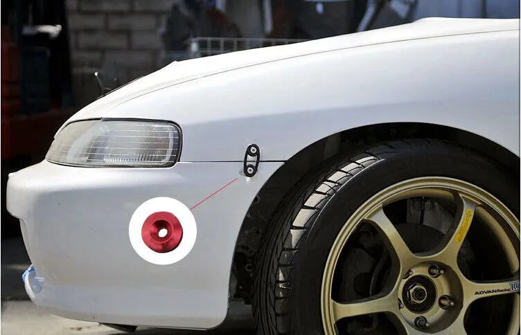 Автомобильный быстросъемный крепеж идеально подходит для передних бамперов