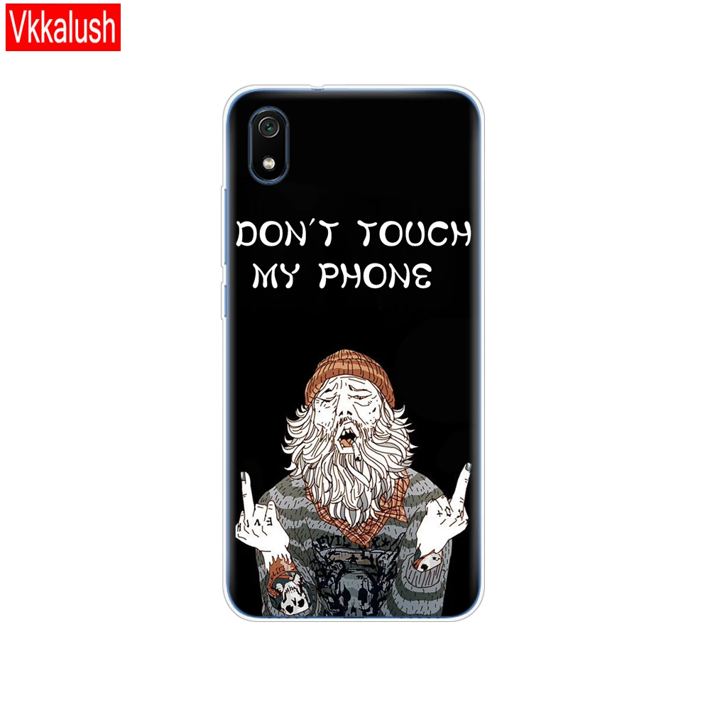 80097 Силиконовый чехол для телефона Xiaomi Redmi 7a, чехлы с полной защитой, мягкая задняя крышка из ТПУ для Redmi 7 A, чехол-бампер - Цвет: 80097