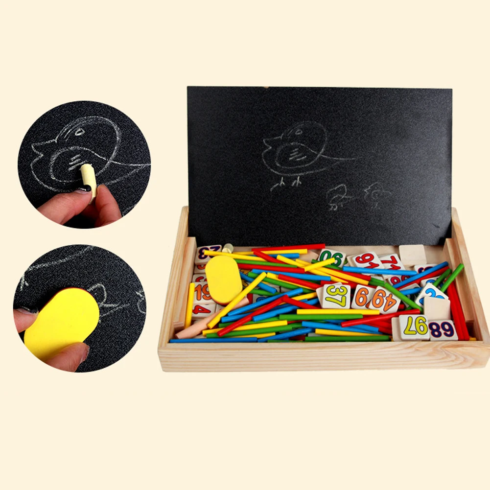 Многофункциональная деревянная математическая деревянные палочки