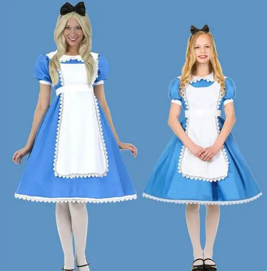 Костюм горничной для косплея на Хэллоуин модное зеленое платье мальчиков и