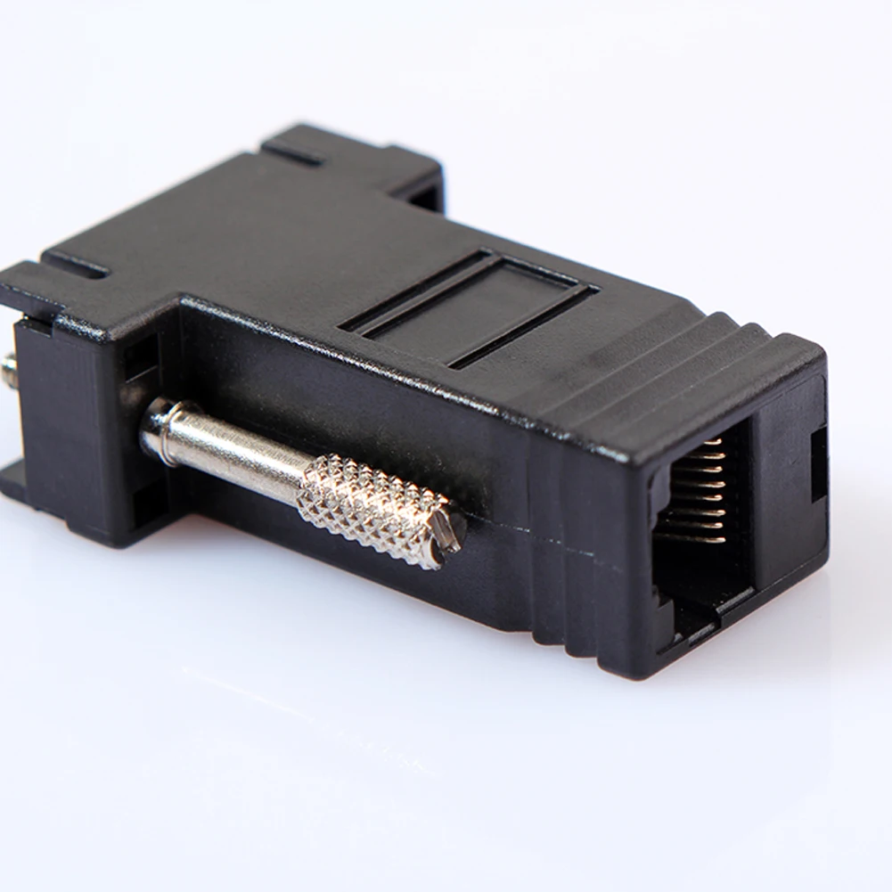 VGA Extender Разъем Женский/Мужской к LAN CAT5 CAT5e/6 RJ45 Ethernet Женский адаптер конвертер Connector Вилки для компьютера