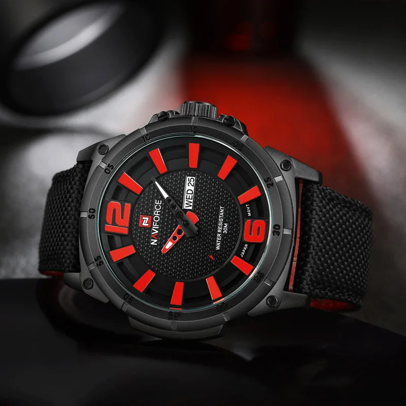 Часы NAVIFORCE мужские армейские военные кварцевые спортивные новинка 2020|masculino|masculinos