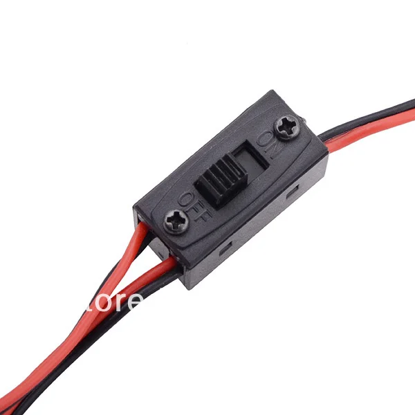 10 шт. RC серво / двойной руль передач с силикагелем кабеля для JR и Futaba штекер |
