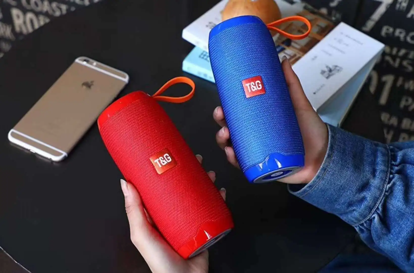 Bluetooth уличный водонепроницаемый портативный беспроводной динамик с поддержкой TF