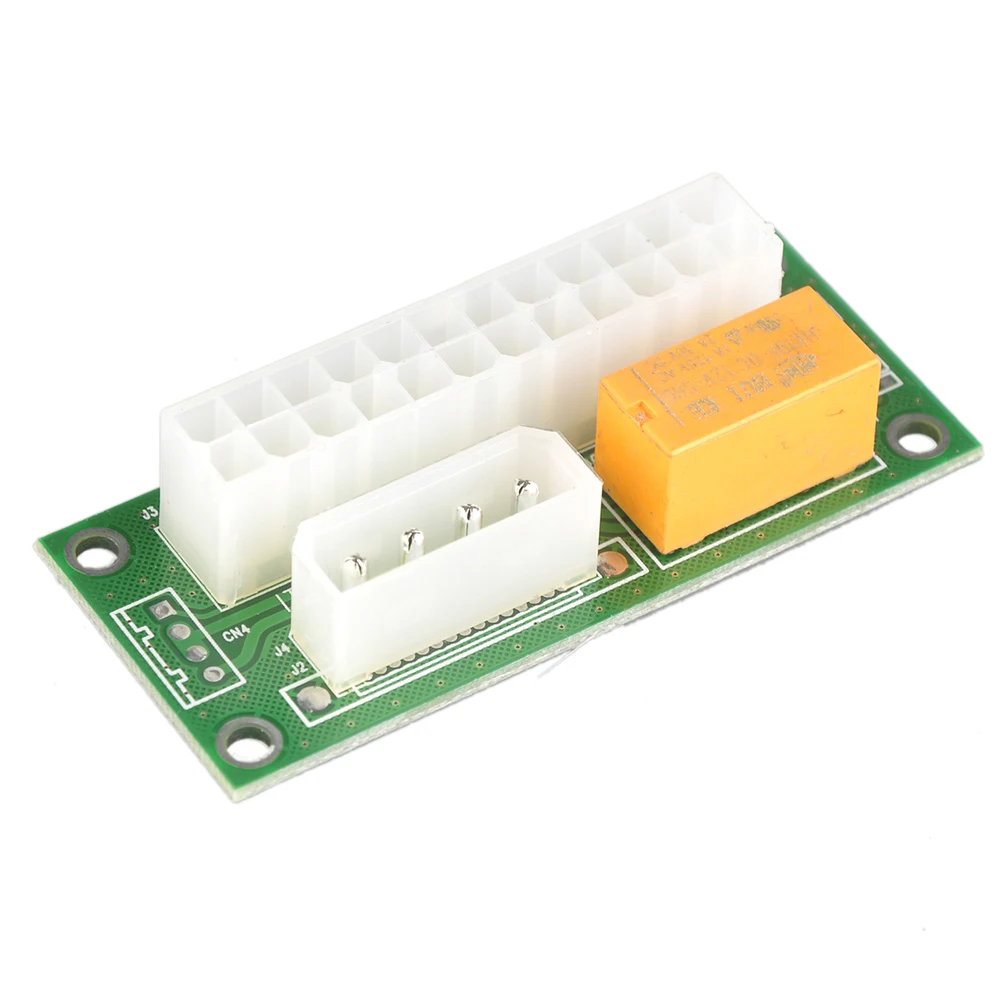 2 шт. ATX 24Pin к Molex 4Pin Dual PSU источник питания синхронизация стартер удлинитель Кабель