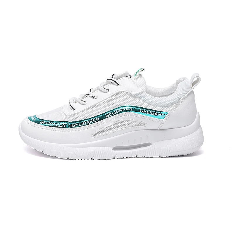 2018 весна/лето красивая спортивная обувь для женщин легкие сетчатые кроссовки