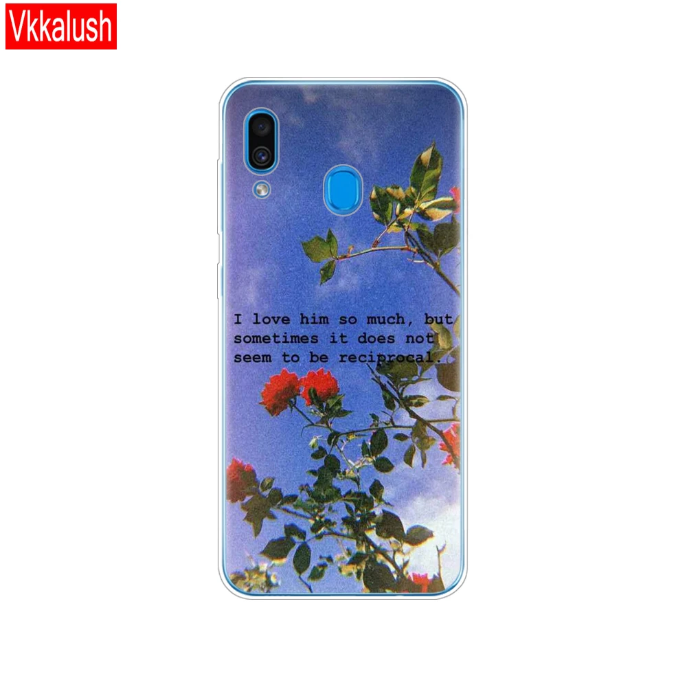 11077 Чехол для samsung Galaxy A20 чехол A20E полиуретан) и силикона с откидной крышкой для samsung A20 20 A205F A20E A202F чехол Мягкие Чехлы бамперы - Цвет: 11077