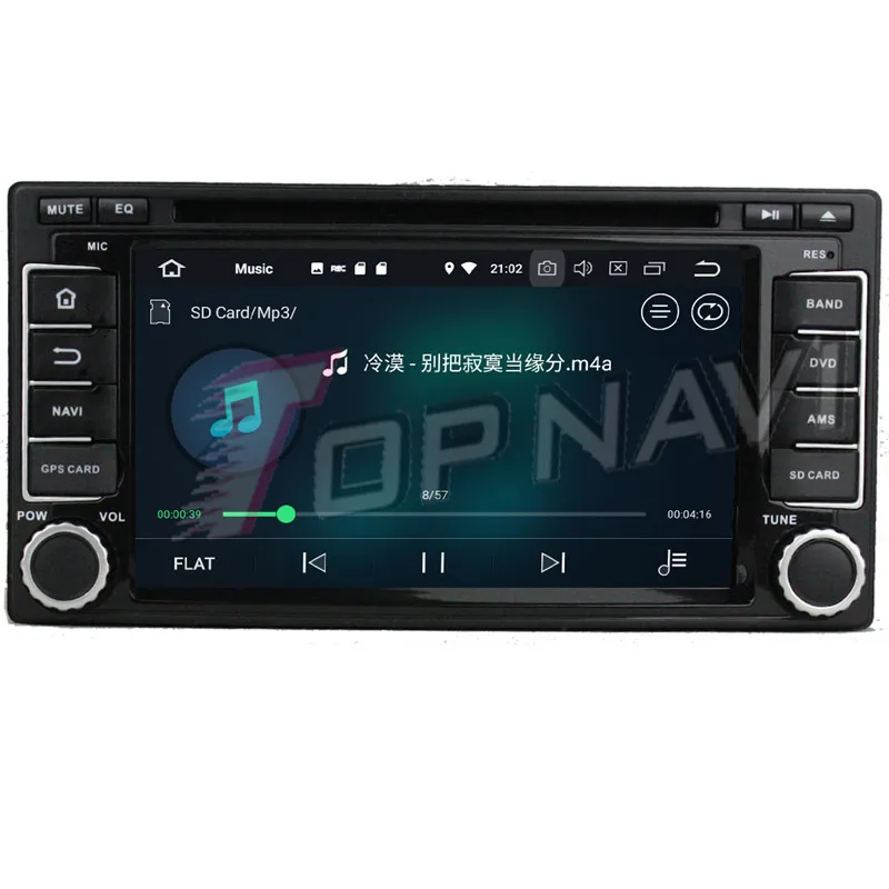TOPNAVI Android 9 0 автомобильный медиа-центр DVD Авто плеер для Subaru Forester Impreza 2008 2009 2010 2011