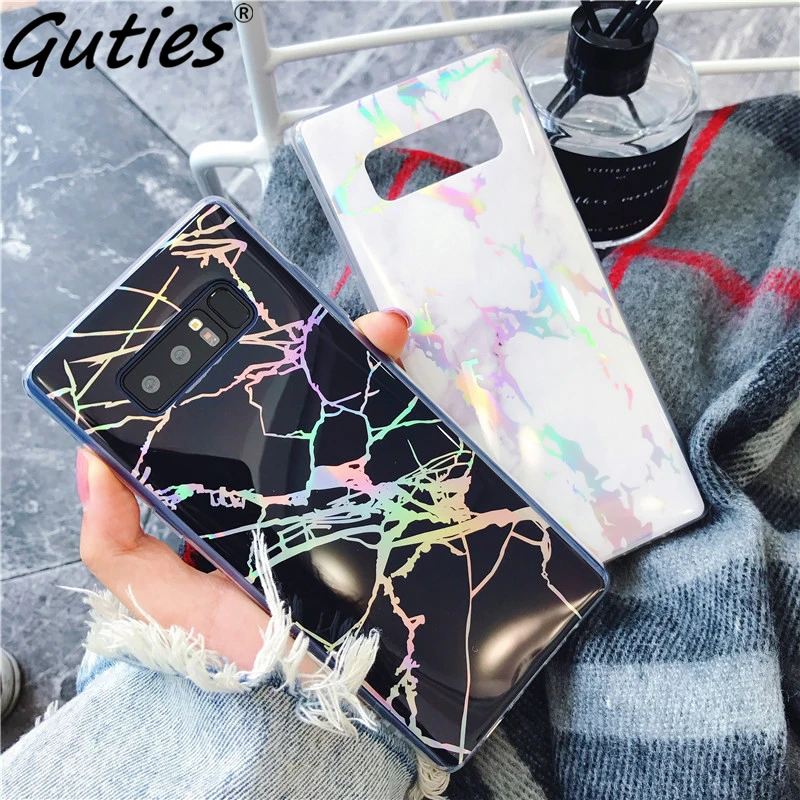 Роскошный блестящий чехол для телефона Guties Samsung Galaxy S7 Edge S8 S9 Plus мягкий силиконовый