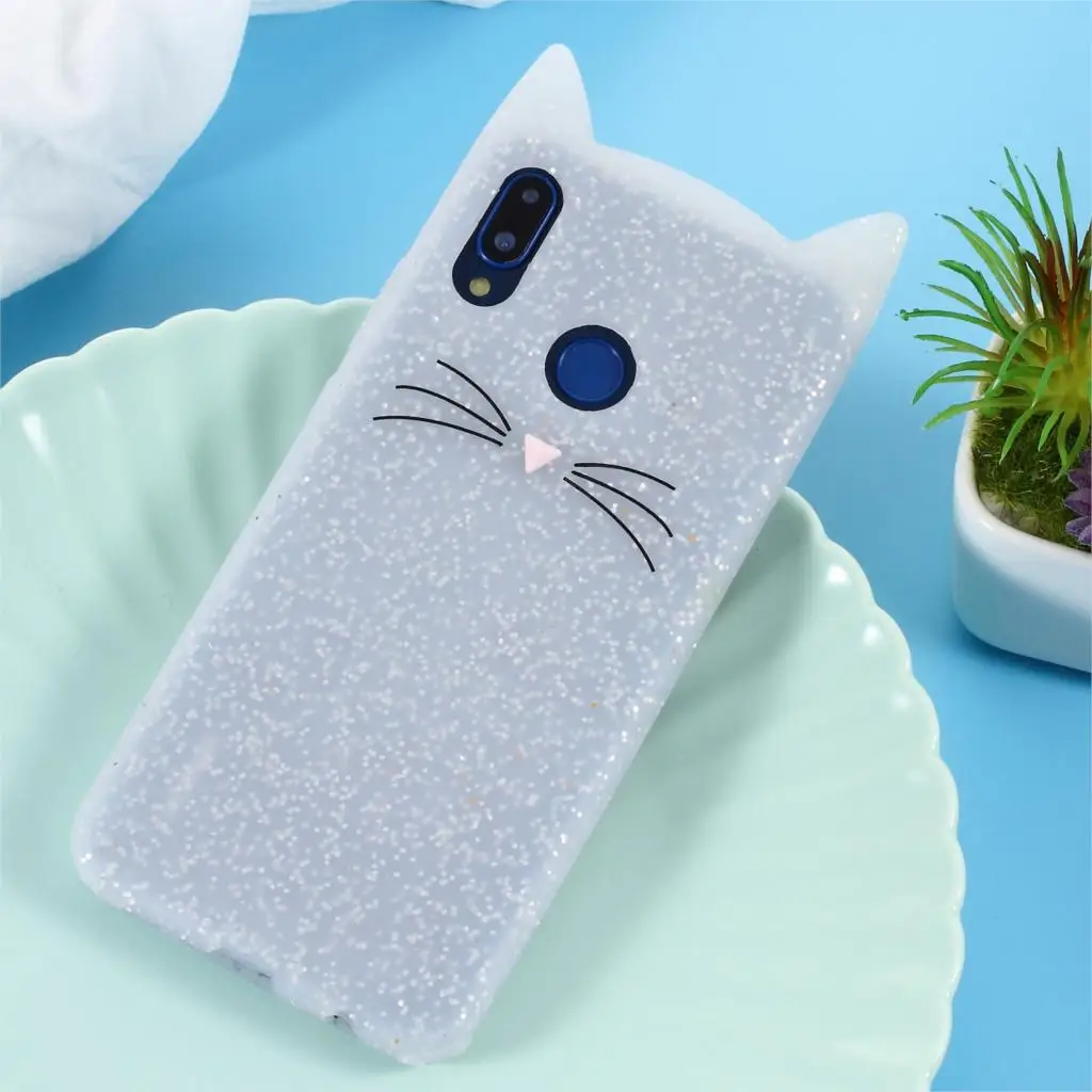 Dulcii чехол для huawei p20 Lite принципиально розовые чехлы lite Накладка телефона 3D Cat