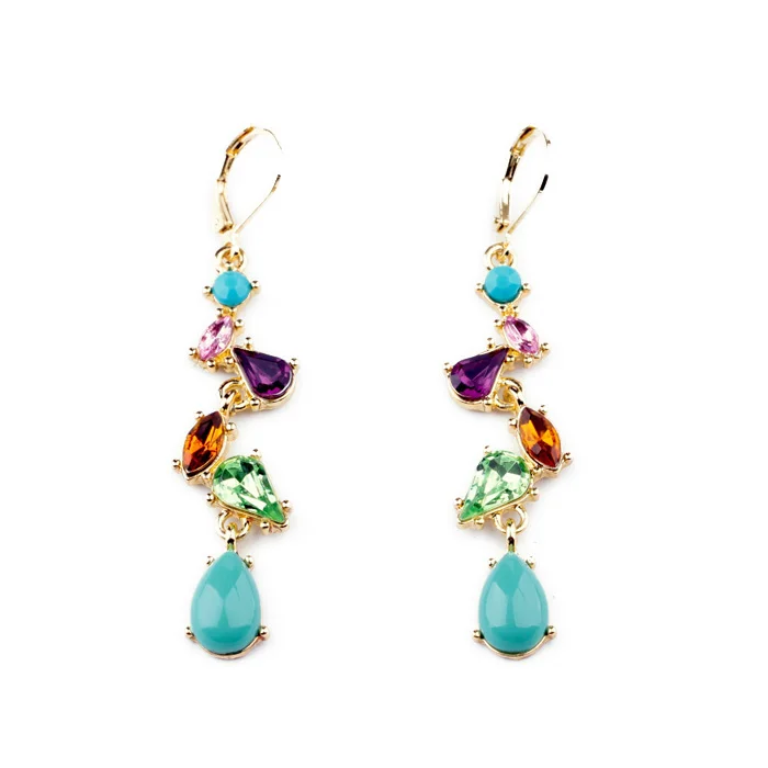 AB-ed00412/TRACYSGER/Female long fashion style color and fresh Earrings | Украшения и аксессуары