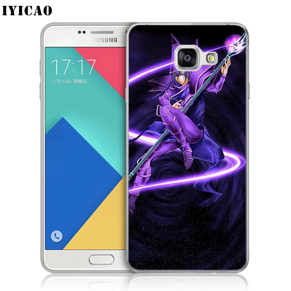 IYICAO Mago Negro Yu Gi Oh Мягкий силиконовый чехол для телефона Samsung A10 A30 A40 A50 A70 M10 M20 M30 TPU