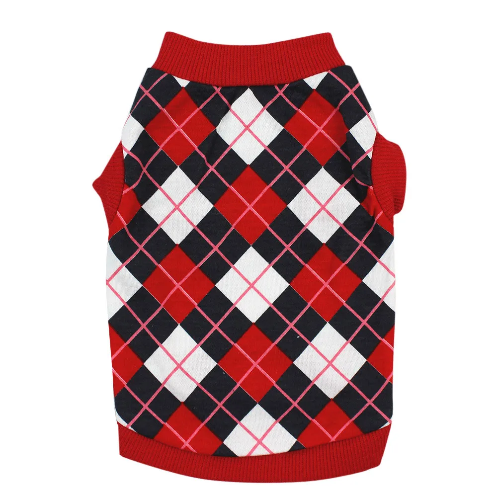 Трикотажная одежда для собак Transer на весну/осень хлопковый жилет костюм щенка