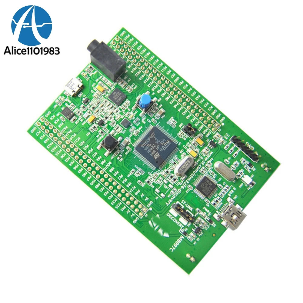Высокое качество обнаружения Stm32f4 Stm32f407 Cortex-m4 модуль развития плата st-link V2 Diy Kit электронный модуль платы блока программного управления