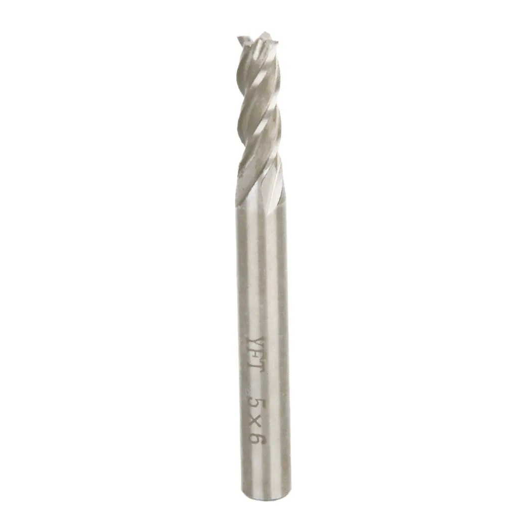 

CNIM Hot HSS 4 Cutting 5mm x 6mm Shank End Mills