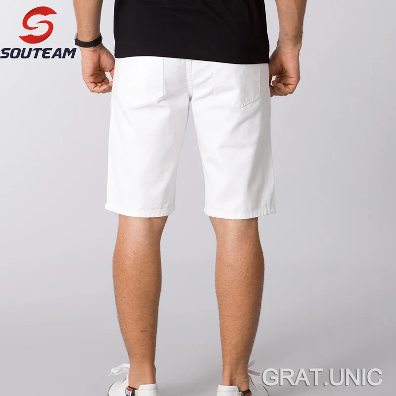 SOUTEAM бренд Пляжные шорты для Для мужчин Бег Шорты хлопок Спортивные одноцветное