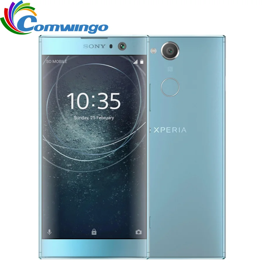 Оригинальный sony Xperia XA2 H4133 32G ROM 3G RAM 23MP Octa Core NFC 3300 мАч Dual Sim Android 8 Quick Charge 3 0 телефон |