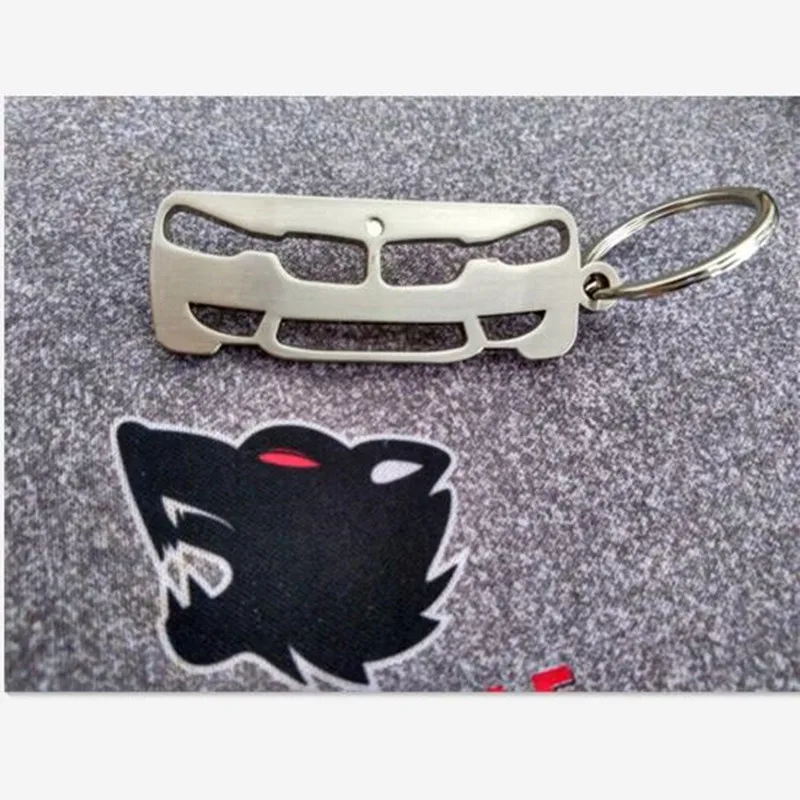 2019 модный серебристый металлический брелок из цинкового сплава для BMW 3 серии |
