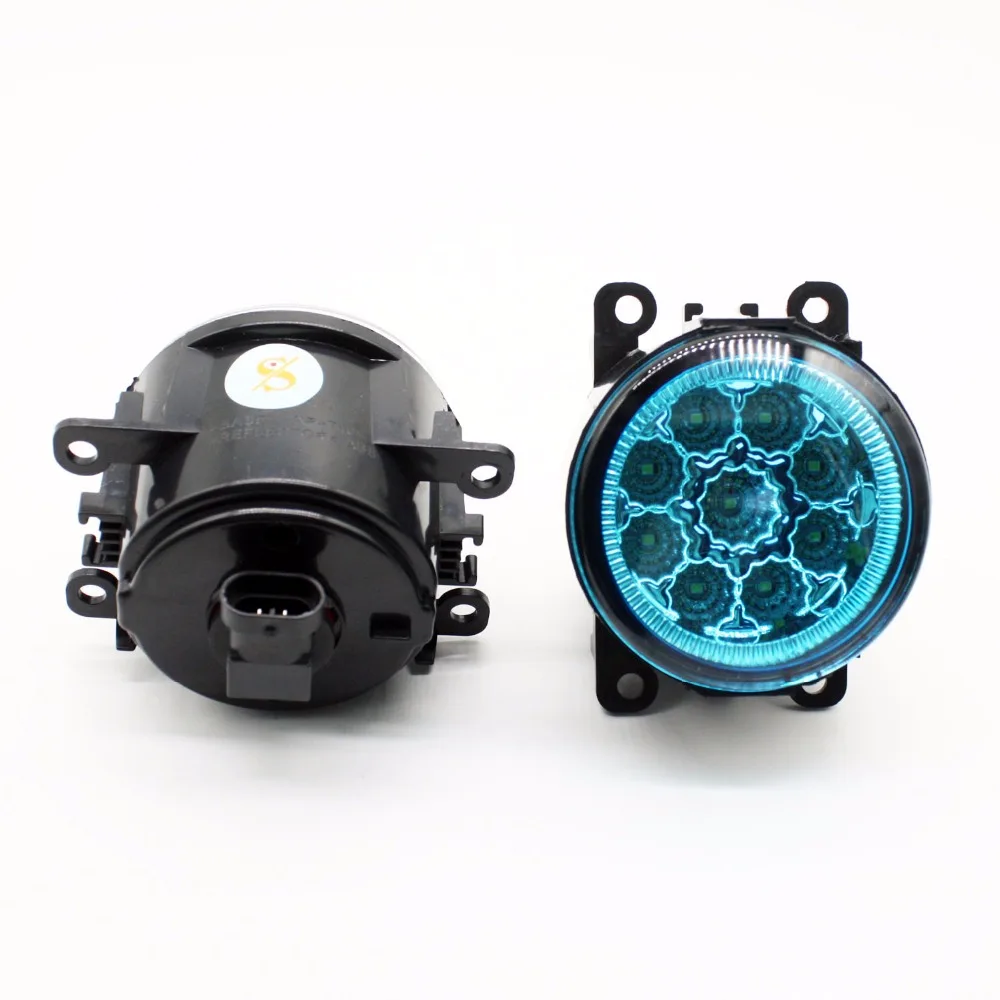 Круглые светодиодсветодиодный противотуманные фары 2 шт. для стайлинга