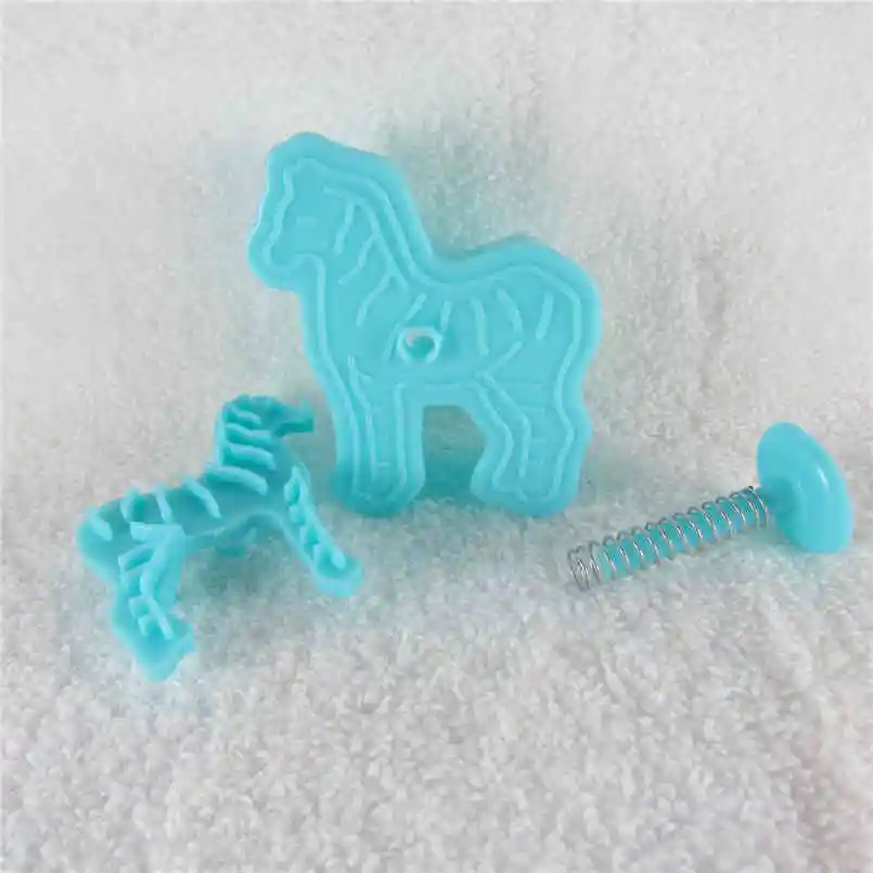 African Zebra Pattern Printing Molds Food Grade Plastic Cake Decorating Cutters Tools Direct Selling | Дом и сад