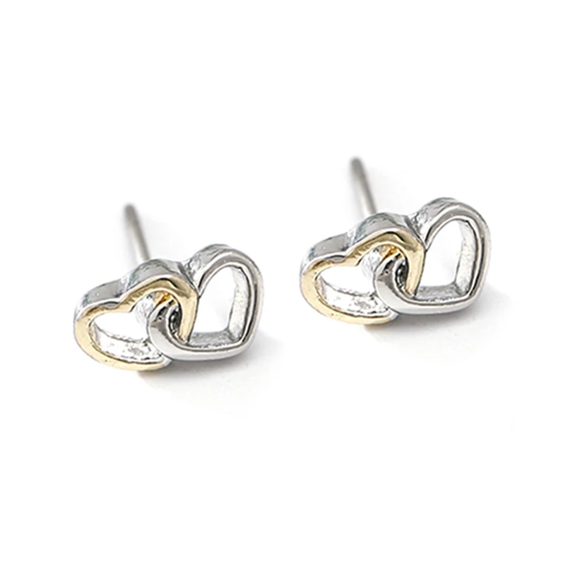 Silver Boosbiy роскошные женские серьги-гвоздики с Микки и Минни из мультфильма Элегантные Изящные серьги Новинка/ювелирные изделия брендовые серьги - Окраска металла: Silver