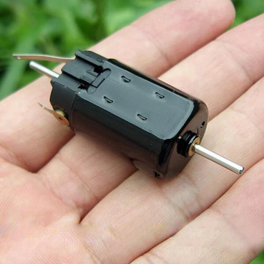 Compensated carbon brush slant rotor DC12V-24V high torque long life micro DC motor shaft diameter 2mm